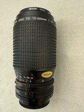 Canon 75-200mm 1:4.5 Obiettivo Zoom  con custodia originale Canon