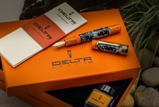 PENNA STILOGRAFICA DELTA ORO DI ALALFI CELLULOIDE EDIZIONE LIMITATA DI 68