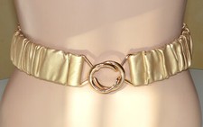 Cintura donna oro dorata eco