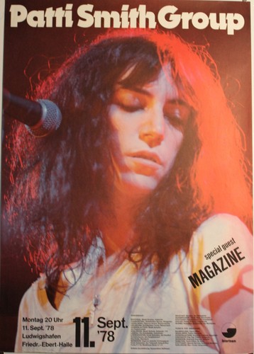 Patti smith group - patti, poster
