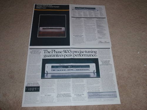 Phase linear 5100 tuner - linear,