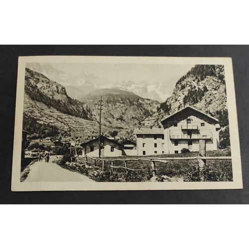 Cartolina ollomont valle - ollomont, (valle