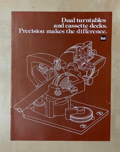 Brochure cassetta giradischi