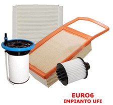 KIT 4 FILTRI TAGLIANDO FIAT