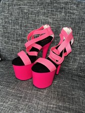 Pleaser Flamingo rosa caldo
