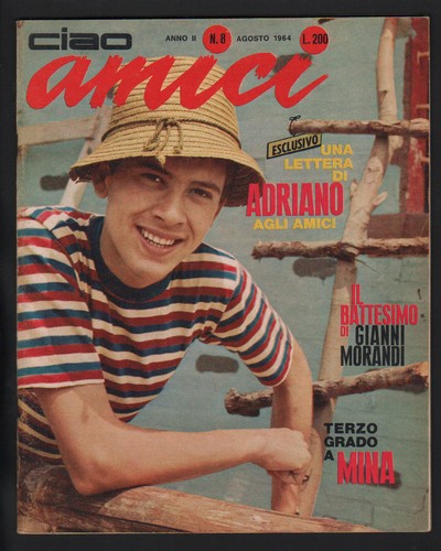 Ciao amici 1964 celentano - amici, 8/1964