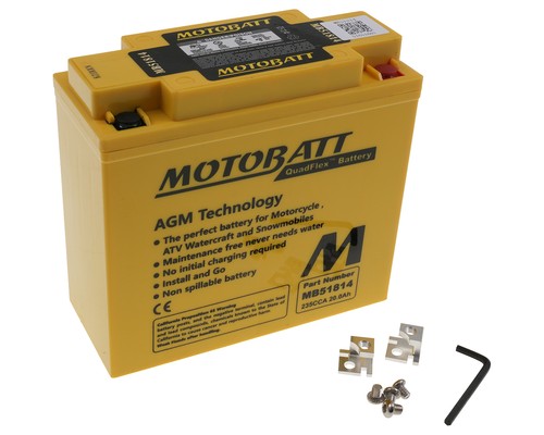 Batteria 22ah motobatt mb51814 - batteria,