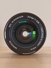 Objectif grand angle Minolta