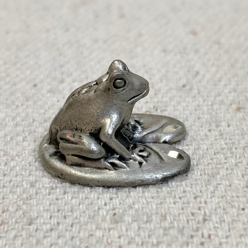 Rospo rana miniatura peltro - rana, in