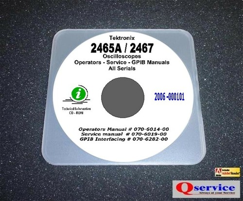 Tektronix tek 2465a 2467 - tek,
