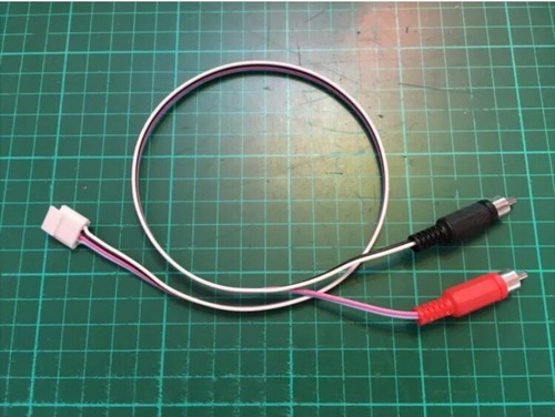 Stereo cable rca male 50cm - rca,