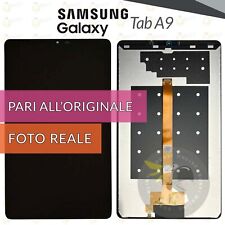 DISPLAY SAMSUNG GALAXY TAB A9 SM-X110 SM-X115 SCHERMO LCD VETRO PARI A ORIGINALE