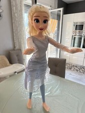 ELSA FROZEN GIGANTE 90cm PARLA E SI ILLUMINA FUNZIONANTE EDIZIONE LIMITATA