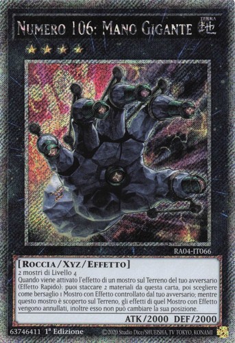 Ita 1ed platino - yu, oh