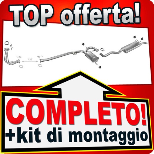 Scarico completo per - per, renault