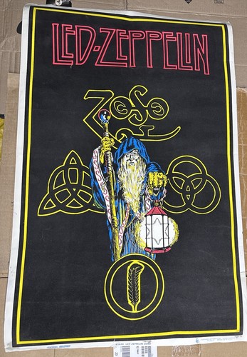 Poster led zeppelin - led, luce