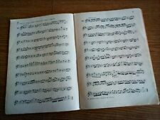 Vecchi libri di scuola di musica