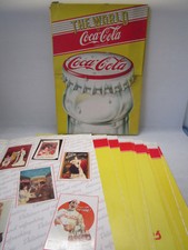 (101)-ALBUM FIGURINE- THE WORLD OF COCA COLA - PANINI - COMPLETO -7 E NO POSTER