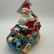 1999 CHristopher Radko Royal Roadster 6" ornament 99-085-0