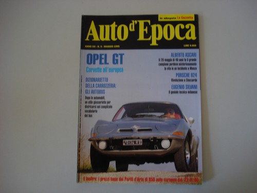 Auto epoca 1995 opel - d'epoca, 5/1995