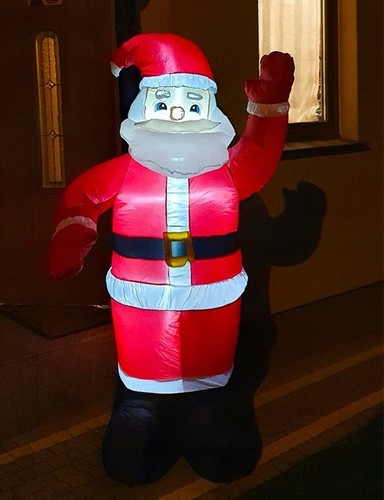 Babbo natale gonfiabile - babbo,