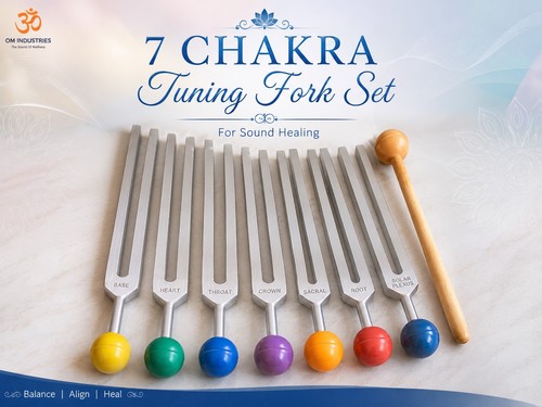 Set forcelle tuning chakra - 7,
