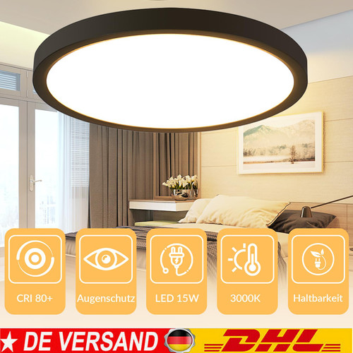 Plafoniera led 15w - lampada, da