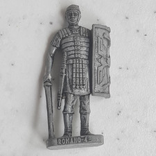 Soldatino ROMANO Kinder in di Metallo Piombo  anni 70/80