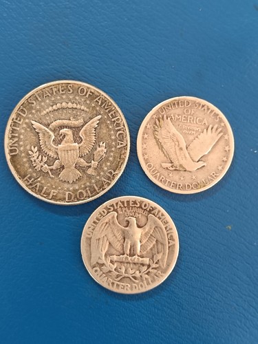 Lotto monete argento usa - 3,
