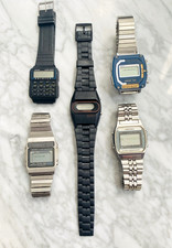 Lotto 2 orologi led vintage