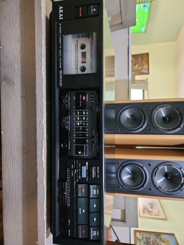 Akai stereo cassette deck - akai,