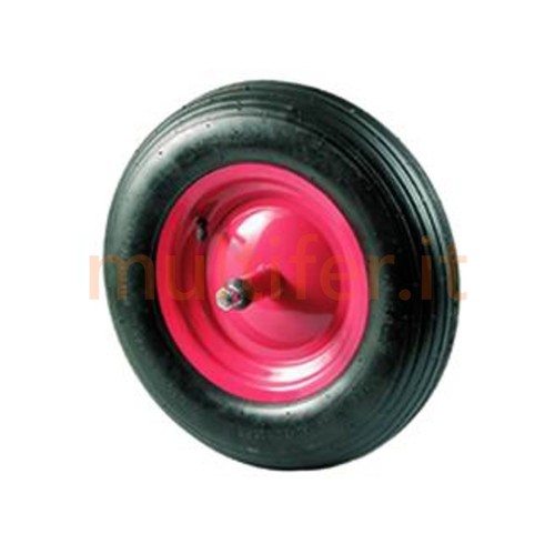 Ruota per carriola gomma - ruota,