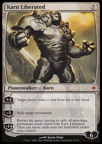 Mtg karn liberated asian exc - mtg,