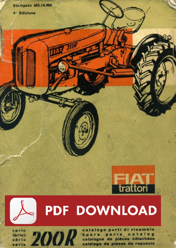 Trattore fiat 211r - trattore, 231r