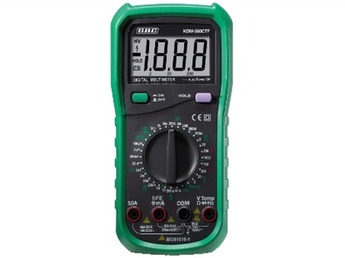 Multimetro con capacimetro - con,