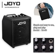 JOYO 30W Amplificatore Basso Amplificatore Combo Altoparlante 4" con Bluetooth 5.1 Registrazione OTG