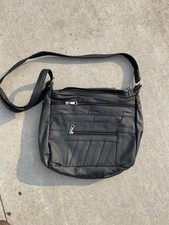 Borsa a tracolla Roma in pelle