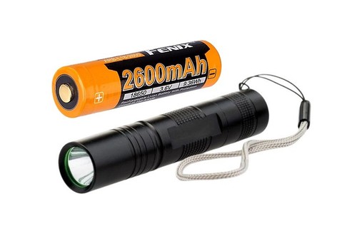 Torcia con batteria