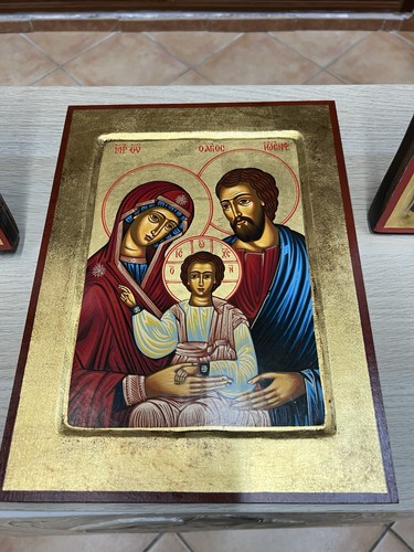 Icona sacra famiglia x 25 - 32,