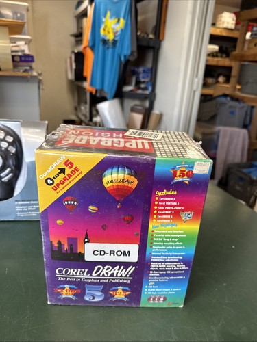 Cdrom vintage corel - corel, draw