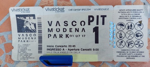 Pit modena park 2017 vasco - pit, 1
