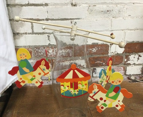 Giostra vintage culla mobile