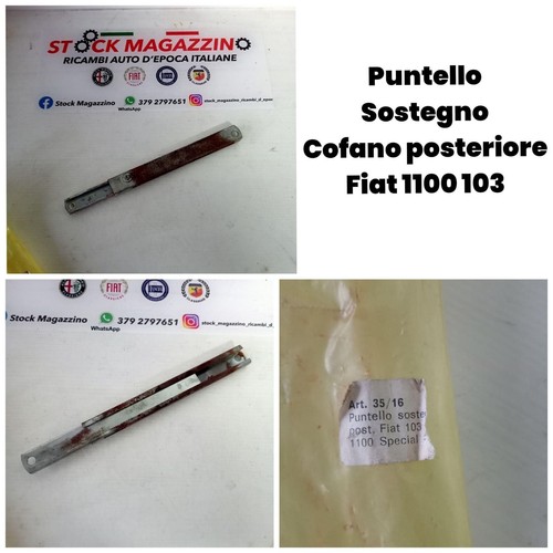 Puntello asta sostegno cofano - puntello,