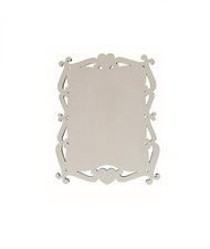 Base traforata in legno per il