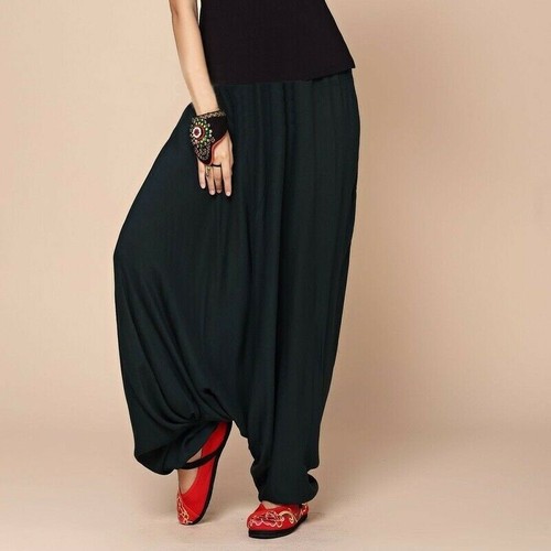Unisex etnico pantaloni harem - etnico,