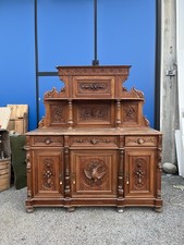 Credenza Piattaia Noce Rinascimento