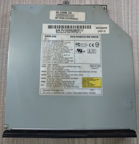 Lettore masterizzatore dvd rom - lettore,