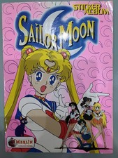 ALBUM SAILOR MOON MERLIN COLLECTIONS Quasi Completo -26 Figurine Anno 1995