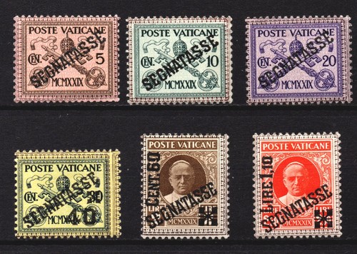 Vaticano 1931 segnatasse - segnatasse,