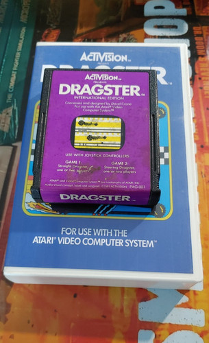 Dragster atari 2600 vcs - atari,
